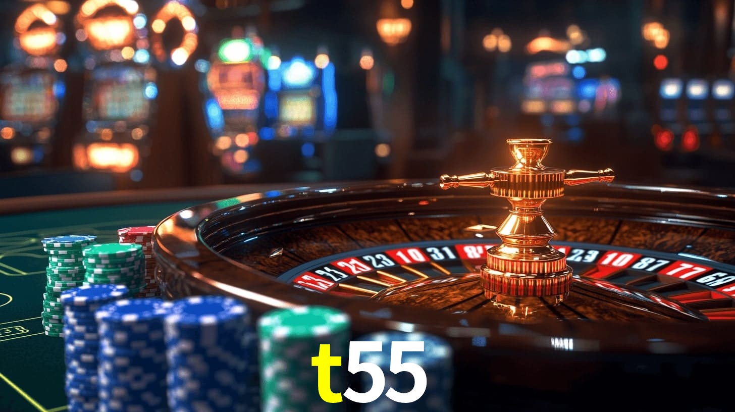 Sinta a adrenalina dos jogos de cassino com t55